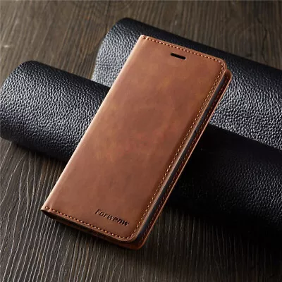 Magnetic Leather Book Folding Flip Case With Kickstand Card Slot For Iphone • $21.66