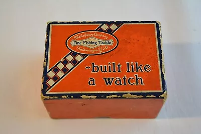 Shakespeare Wonderell 1920 Vintage Bait Casting Empty BOX Fishing Reel Antique • $12.99