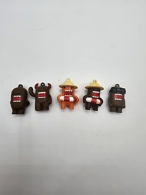 Vintage DOMO Original Mini Vending Charm Danglers Approx 1  Lot Of 5 RARE ORANGE • $15