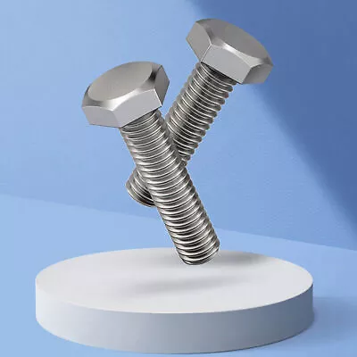 £3.06 • Buy Left Hand Thread Hex Head Screws M4 M5 M6 M8 M10 M12 304 Stainless Steel Bolts