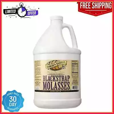 Golden Barrel Bulk Unsulfured Blackstrap Molasses Jug (128 Fl Oz) • $18.60