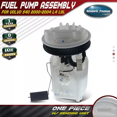 Electric Fuel Pump Module Assembly For Volvo S40 V40 2000-2004 L4 1.9L E8607M • $44.99