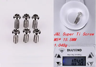 J&L Super Titanium/Ti Stem Bolts-for 3TEastonENVEZippFSARitchey-1g* 6pc • $18