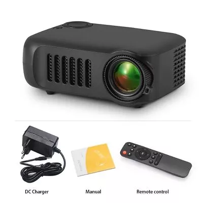 A2000 4K 1080P MINI Home Cinema Theater Portable 3D LED Smart Video Projector • £43.95