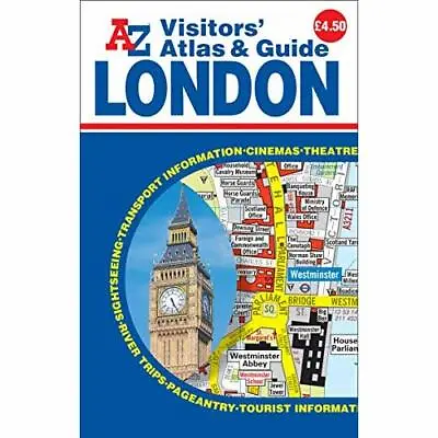 London Visitors Atlas - Spiral-bound NEW Geographers A-Z 2012-11-05 • £5.89