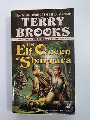 The Elf Queen Of Shannara By Terry Brooks 1st Ed 1993 PB • $10.56