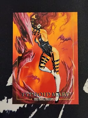 1992 Marvel Masterpieces Typhoid Mary LM-4 Lost Ladies Tin Exclusive Insert • $10.50