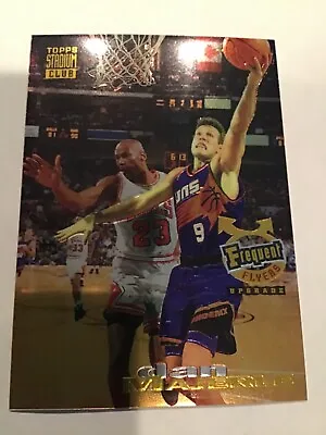 1993-94 Stadium Club Dan Majerle ~ Michael Jordan Frequent Flyer Chrome Upgrades • $12.99