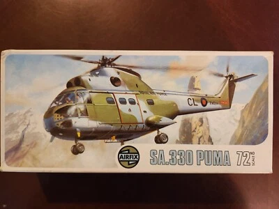 $14.99 • Buy Vintage 1973 Airfix SA.330 PUMA Helicopter  1/72 Scale Model Kit 362