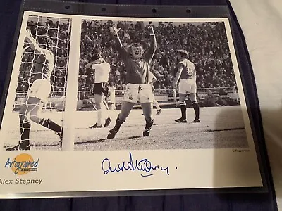 Alex Stepney Manchester United FC Legend Signed Autographed Editions Photo. • £15