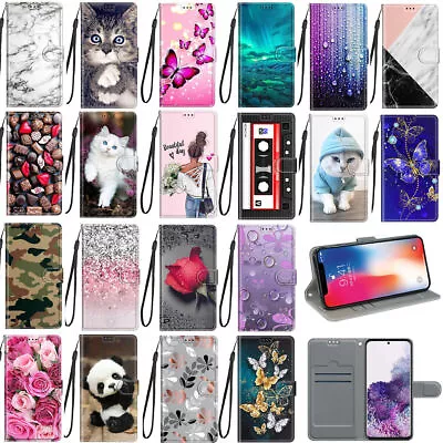 For Samsung A41 A42 A51 A52 A53 A54 72 73 Flip Wallet Card Bag Stand Phone Case • £3.59