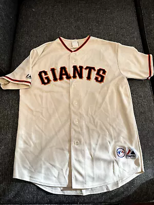 MLB San Francisco Giants Jason Schmidt Men's Majestic Jersey Size Medium • $100