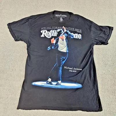 Vintage Michael Jackson Rolling Stones Graphic T-Shirt Size XL Men • $18.99