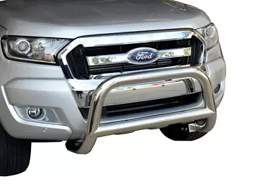 Nudge Bar S/S 304 3  Grille Bumper Guard Suitable For Ford Ranger 2011-22 PX • $299.95