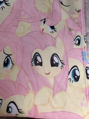 My Little Pony Fluttershy Kawaii Plush Custom Throw Blanket • $60