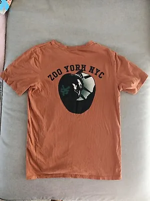 Zoo York T-shirt Men's Brown Size Large Logo Tee    • £6.64
