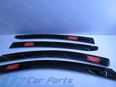 BLACK Slimline Weathershield FOR Genuine Holden Liftback Hatchback ZB Commodore • $219