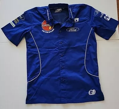 Ford SBR Stone Brothers Racing Team Shirt Button Up Mens S V8 Supercars Official • $45