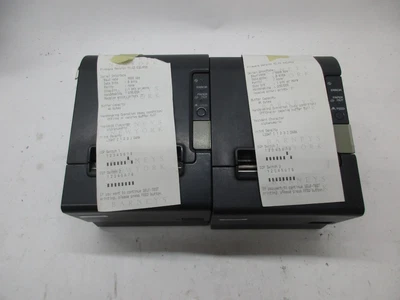 $75 • Buy Lot-2 Epson Tm-t88iv M129h Thermal Pos Receipt Printer T4-d6
