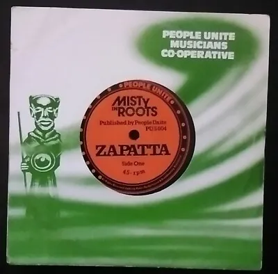 Misty In Roots Zapatta 7  Vinyl Single • £19.99