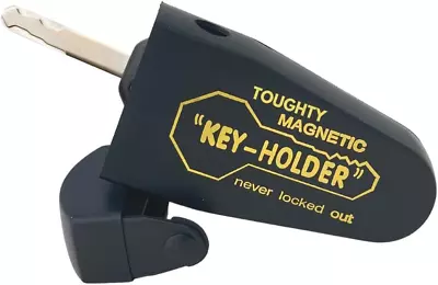 Magnetic Hide A Key Outside- Magnetic Key Box For Over-Sized Keys And Fobs • $15.98
