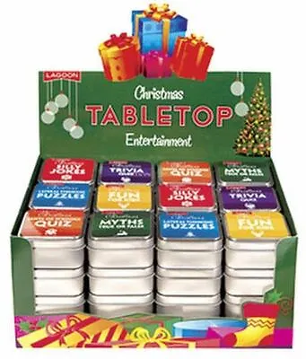 Lagoon - Christmas Themed Table Top Trivia & Quizzes - 6 Designs Available • £6.50