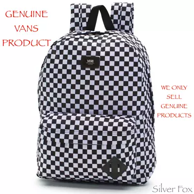 Vans Old Skool Iii  Checkerboard Backpack School Travel Sports Gym Bag New  • $49.95