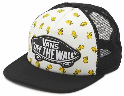Vans Off The Wall Women's X Peanuts Beach Girl Trucker Hat Cap - Woodstock • £26.99