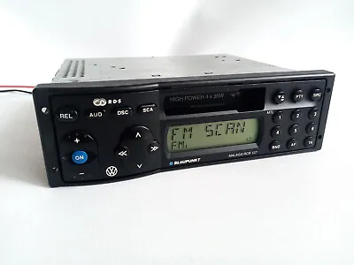 Volkswagen Car Radio Vintage Blaupunkt  Malaga RCR 127 * Tested OK. • $119.90