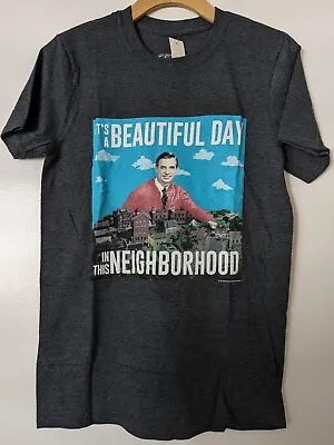 Mens Mister Rogers Graphic Tee T-shirt Officially Licensed It's A Beautiful Day • $19.99