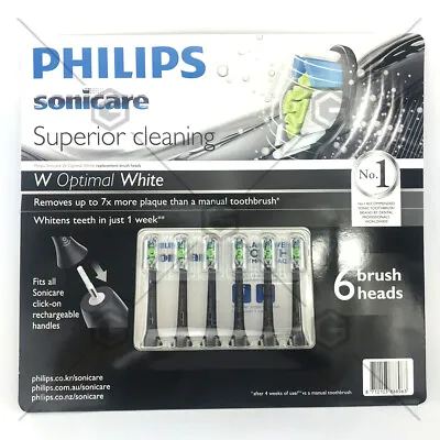 $65.50 • Buy 6Pack Philips Sonicare Diamond Clean Replacement Electric Toothbrush Heads B