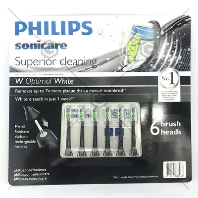 6Pack Philips Sonicare Diamond Clean Replacement Electric Toothbrush Heads B • $49.50