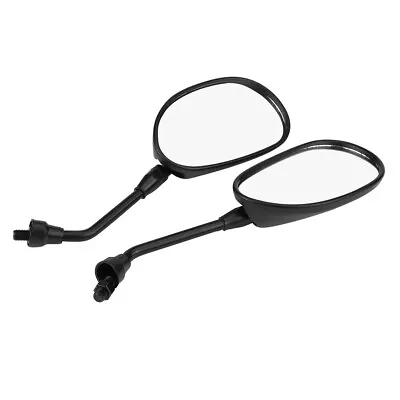 Universal Motorcycle Motorbike Scooter 10mm Rearview Mirror DY100 Rear View Side • $15.47