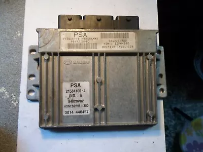 Citroen C2 C3 1.4 Engine SAGEM S2PM-380 ECU 9649220980 9642222380 • £24.99