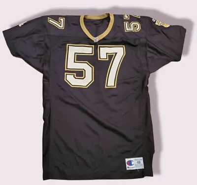 Vtg Rickey Jackson Jersey New Orleans Saints Pro Cut Champion Signed Autographed • $240