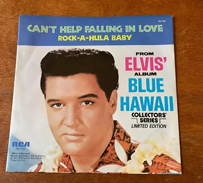 Elvis Can't Help Falling In Love Limited Edition Picture Sleeve 45 NM- • $10