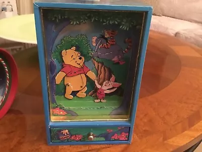 $39 • Buy Vintage Winnie The Pooh Animated Music Box