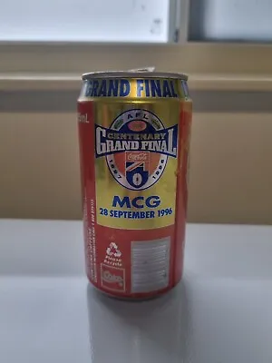 Coca Cola AFL Grand Final MCG 1996 Soft Drink Can • $5