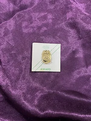 VTG MINI AAA PATROL SERVICE AWARD Uniform Badge PIN School Safety Crossing Guard • $19.95