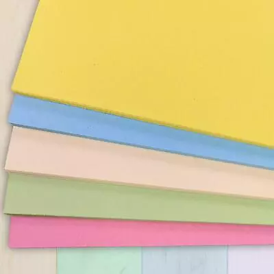 Recycled A3 Pastel Card 5 Shades Of 180gsm Cardstock Printer Coloured Copy • £6.59