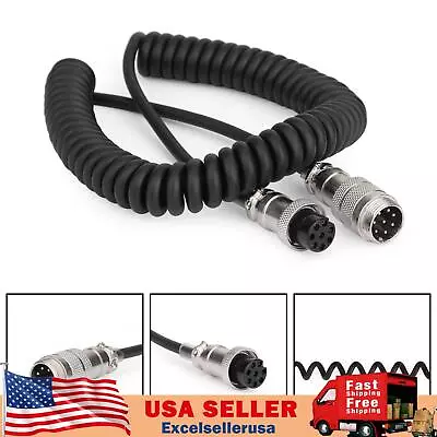 1x Hand Mic 8-Pin Extension Cords Fits Yaesu FT847 FT990 980 FT2000 1000 MH-31B8 • $14.89