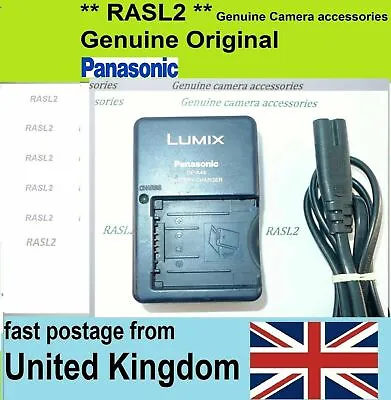 Genuine Panasonic LUMIX Charger DE-A44 DMC- FZ8 FZ18 FZ28 FZ30 FZ35 FZ38 FZ50 • £19.95