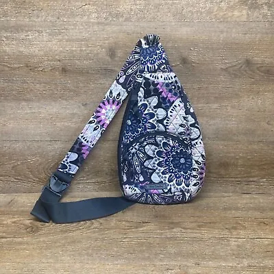 Vera Bradley Compact Sling Crossbody Bag Mimosa Medallion Condition Is Pre-Owned • $29.99