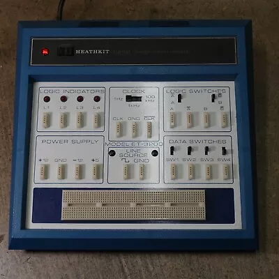 Heathkit Digital Design Experimenter Model ET-3200 Powers On Untested USA • $29.67