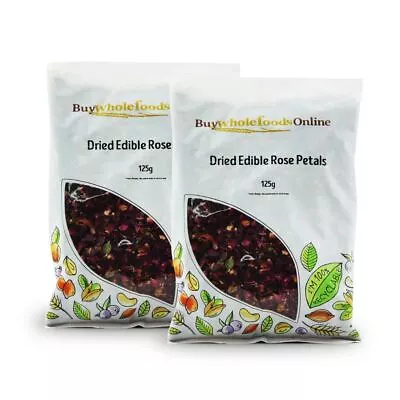 Dried Edible Rose Petals 250g | BWFO | Free UK Mainland P&P • £14.27