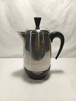 Vintage Farberware Superfast 8 Cup Electric Percolator Coffee Maker Tested • $49.95