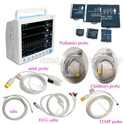 Accessories Compatible CMS8000 Portable Vital Signs ICU CCU Patient Monitor • $599