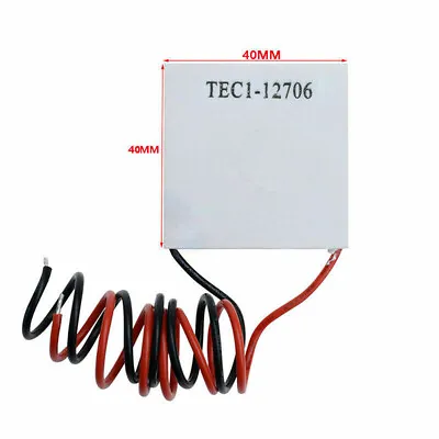 £4.86 • Buy 1-10Pcs TEC1-12706 Heatsink Thermoelectric Cooler Peltier Plate Module 12V 60W