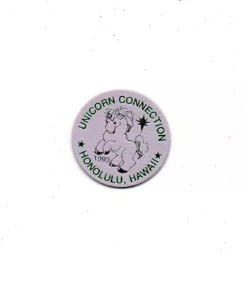 HI Hawaii Honolulu Unicorn Connection Milk Cap POG POGs Game Piece • $7.50