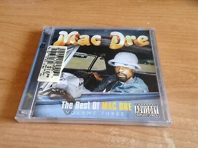 Mac Dre The Best Of Mac Dre Volume Three 3 2x CD  New Factory Sealed Hip Hop/Rap • $30